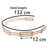 Mappamondo per bambini in legno 1:32 132 cm