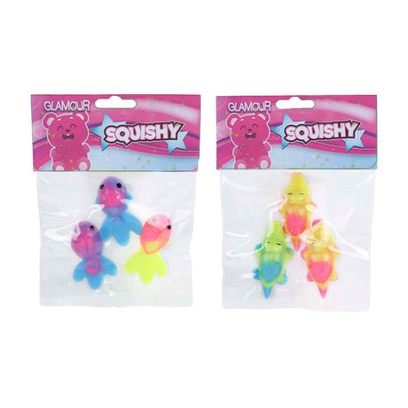 Squishy glamour, 3 pz.