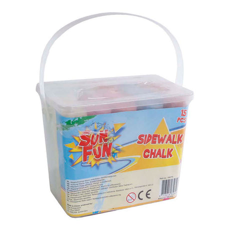 Gesso da marciapiede Sun Fun, 15 bastoncini