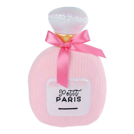 Glamour van manen peluche bottiglia di profumo giocattolo 22 cm.