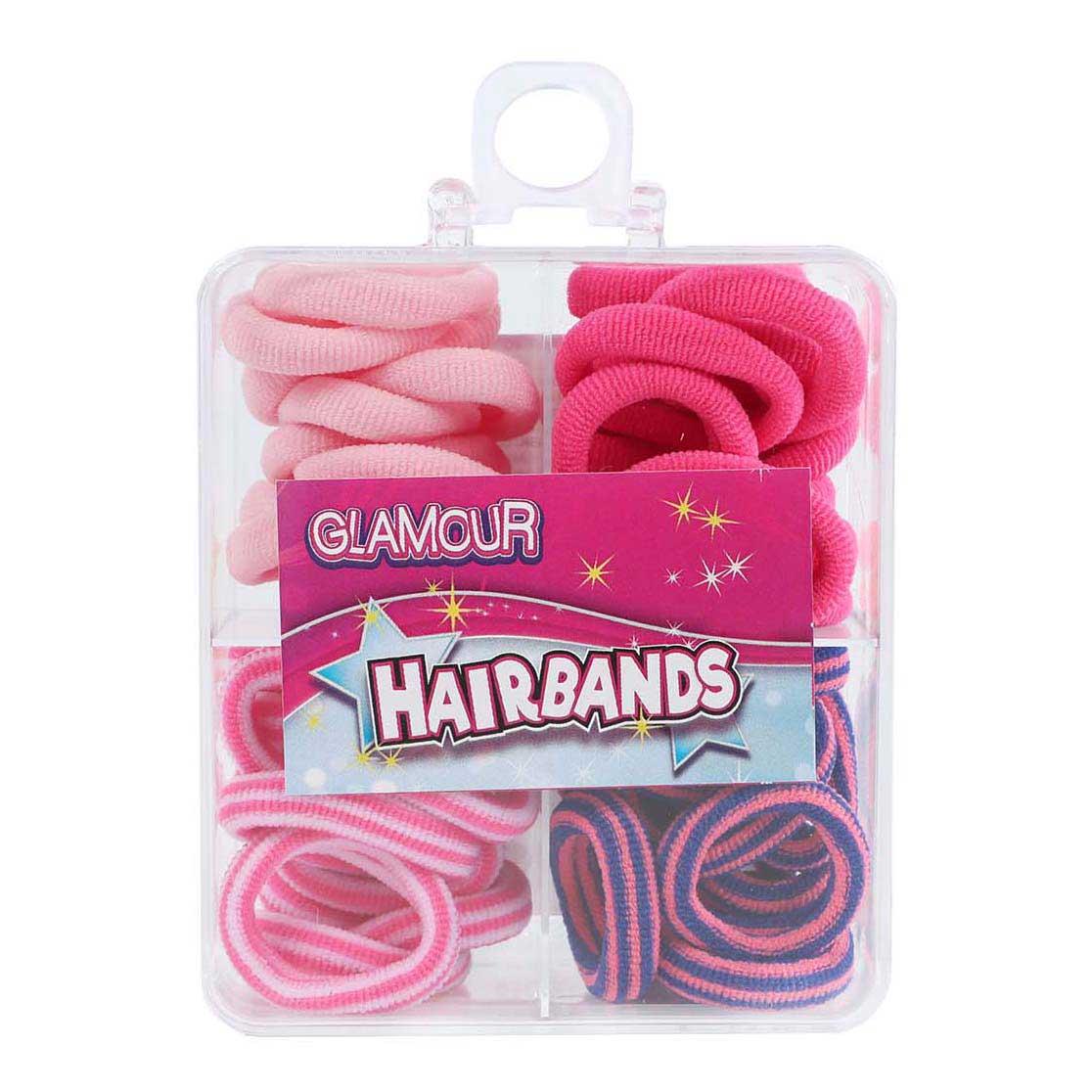 Fasce per capelli glamour - 48 pz.