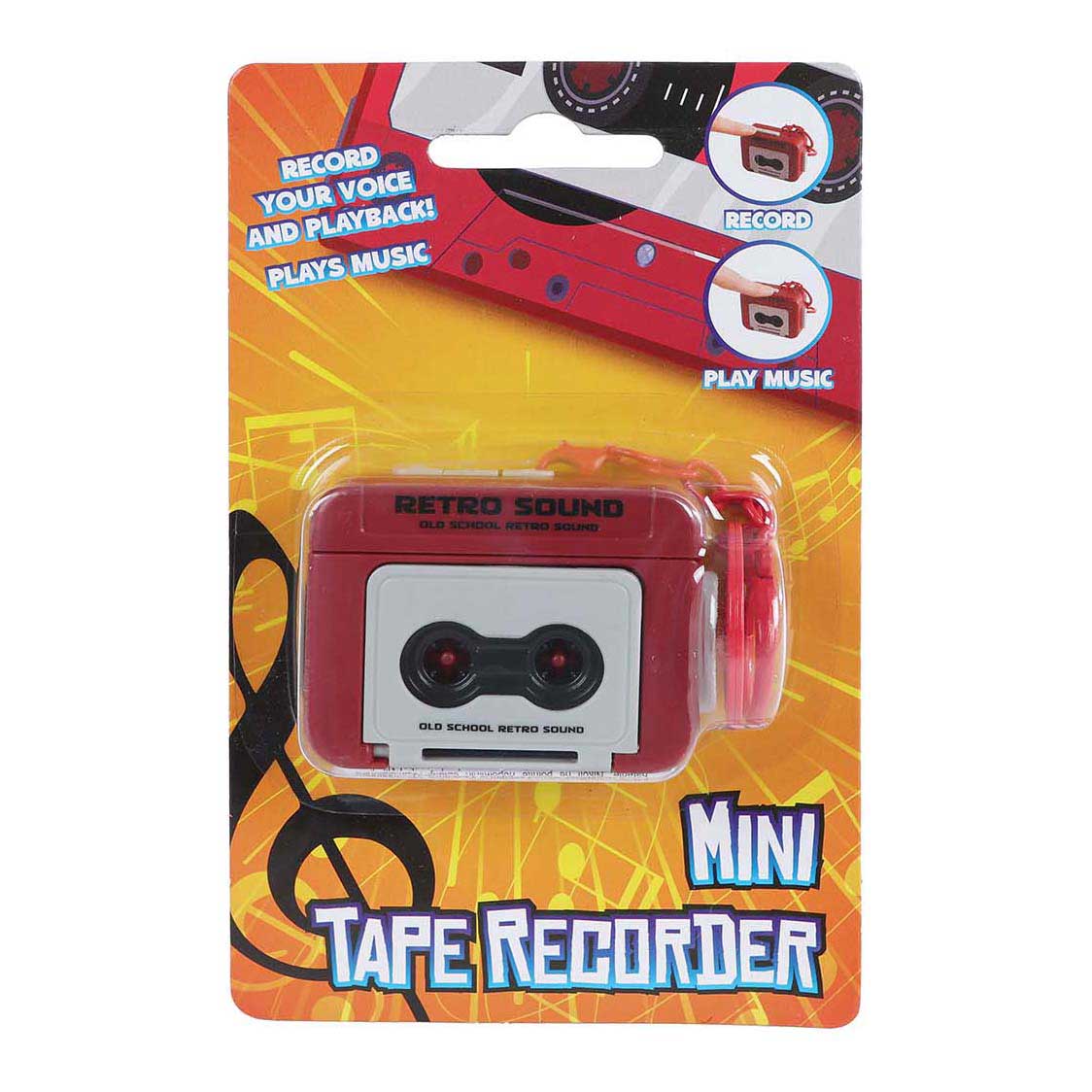 Registratore a cassette portachiavi