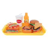 Set da gioco con mini menu fast food