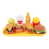 Set da gioco con mini menu fast food
