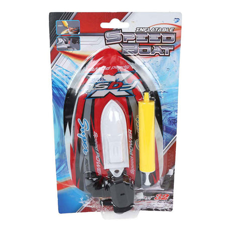 Motoscafo gonfiabile con pompa e funzione di carica 17 cm 3 assortiti