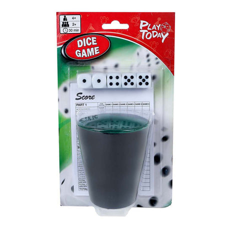 Gioca oggi al gioco dei dadi con una tazza e 5 dadi