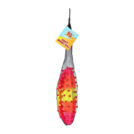 Sun fun pallina brufoli arcobaleno 220gr 21cm 4 assortiti