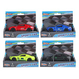 Auto sportiva da 2 giochi pressofusa pull back 11,5 cm 4 assortiti
