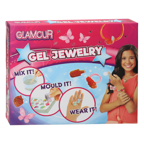 Realizzare gioielli glamour con il gel di cristalli