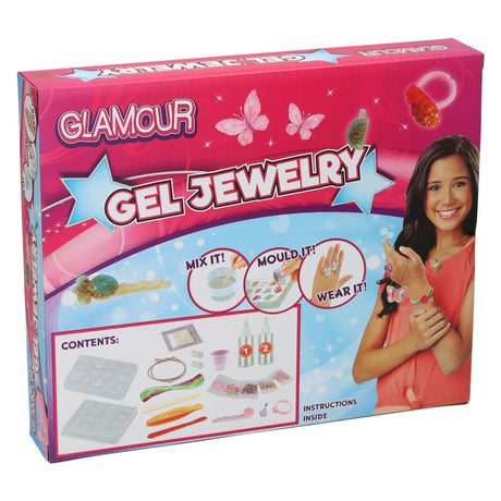 Realizzare gioielli glamour con il gel di cristalli