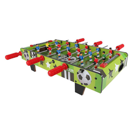 Gioca oggi al calcio balilla 9 contro 9 con 2 palline 59,5x30,5x13,5 cm