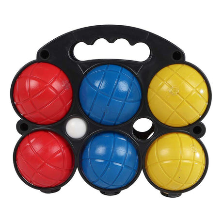 Van Manen Veenendaal BV Lobbes jeu de boules set 6 palline di plastica per bambini, giocattoli da esterno.