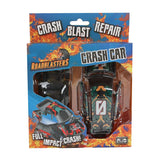 I roadblaster urtano e schiantano l'auto tirando indietro 6ass 12 cm