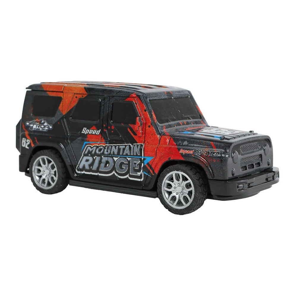I roadblaster urtano e schiantano l'auto tirando indietro 6ass 12 cm