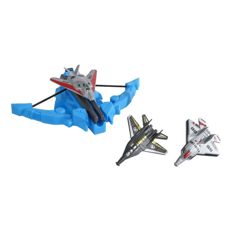 Mission control lanceerset met 3 vliegtuigjes - 13cm
