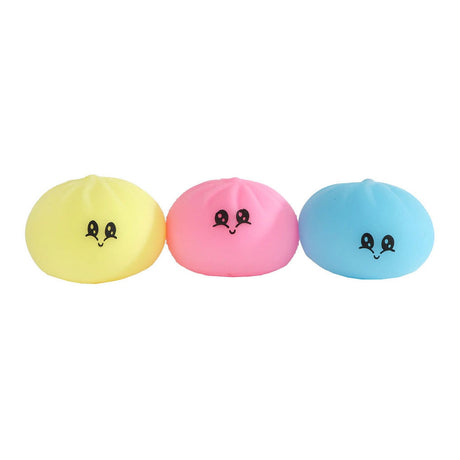 Ravioli di schiuma kawaii fidget in cestello per vapore 5 cm - 3 pz.