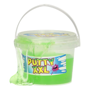 Van manen secchiello per slime mastice xxl glitter junior 350 grammi blu