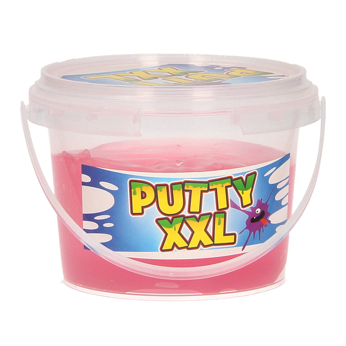 Van manen secchiello per slime mastice xxl glitter junior 350 grammi blu