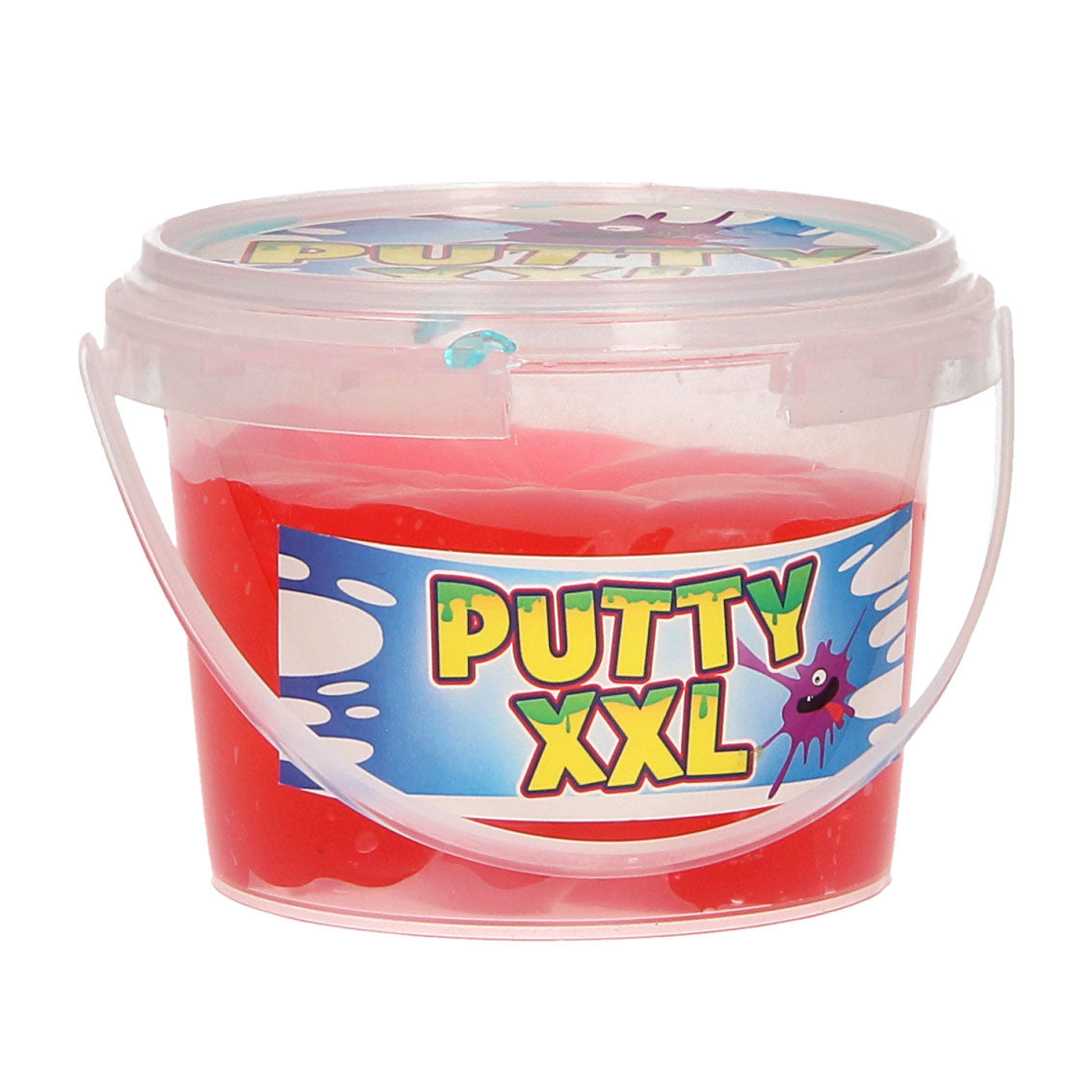 Van manen secchiello per slime mastice xxl glitter junior 350 grammi blu