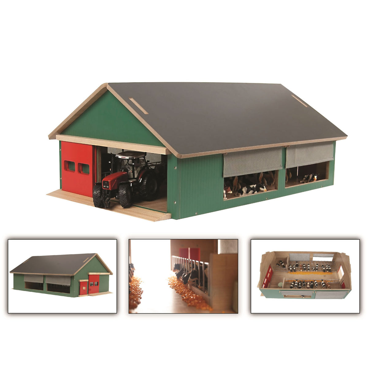 Kids Globe stabile con Windbreak Gaas 1:32