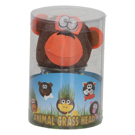 Toys Amsterdam Grass Friends Maiale Junior 12,5 cm in feltro marrone