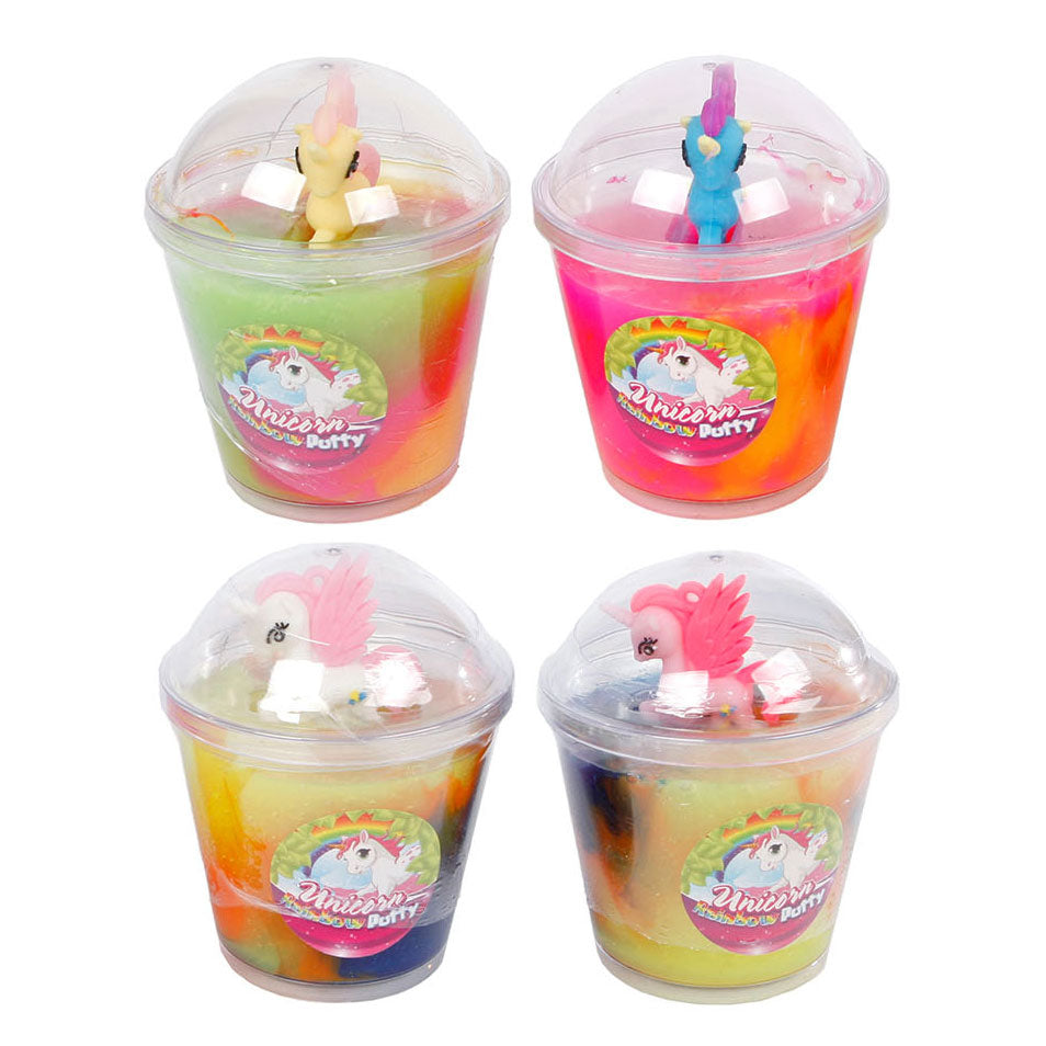 Ty unicorno arcobaleno con figura.