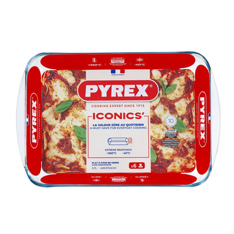 Ciotola per lasagne Pyrex essenziale 40x27 cm 3,7 l