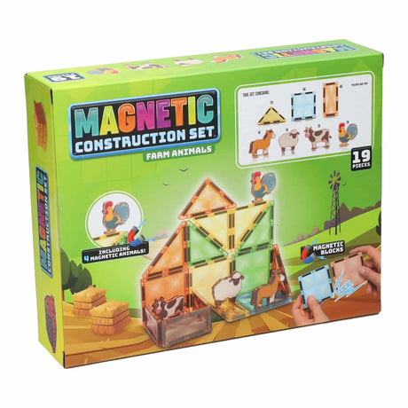 Toi-toys toitoys magneten bouwset boerderij