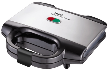 Tefal sandwich maker in acciaio inossidabile ultracompatto