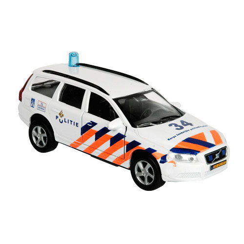 Suono luminoso della volvo v70 della polizia del globo per bambini