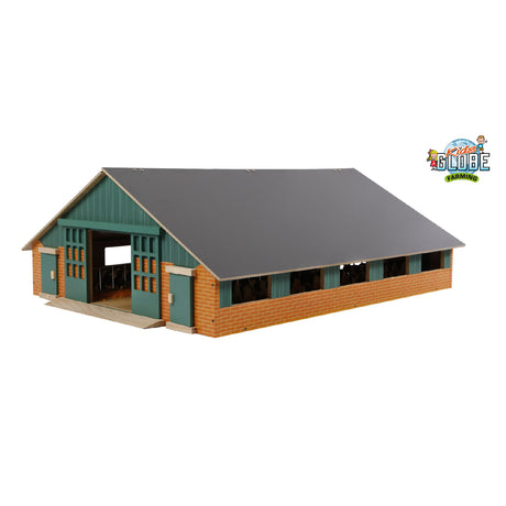 Mappamondo per bambini in legno stabile 1:32