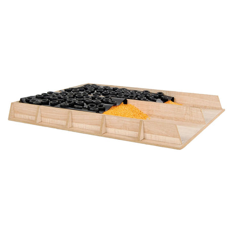 Silo con slot per mappamondo per bambini in legno 1:32