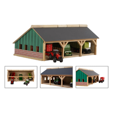 Kids Globe Agricultural Lock 3 sezioni piccoli, 1:87