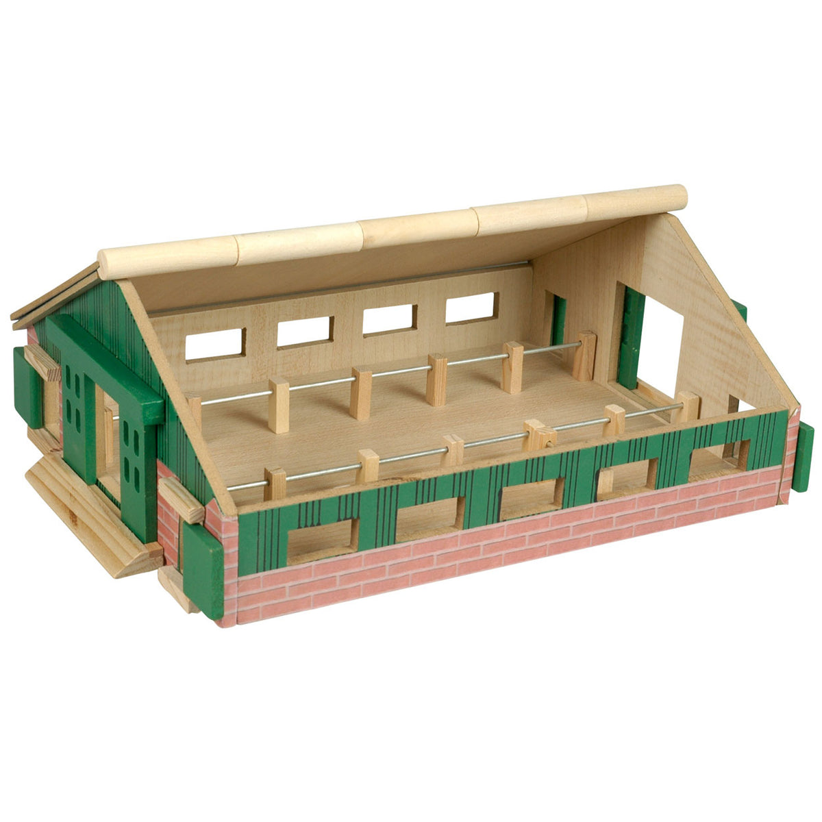 Mappamondo per bambini in legno stabile 1:87