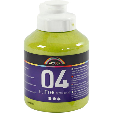 Azienda creativa https: www.cchobby.nl pittura-acrilica-con-glitter-verde-lime-500-ml-1-bottle