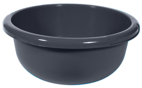 Ciotola per stoviglie Curver rotonda da 4 litri antracite diametro 28x12cm<br>