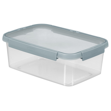 Contenitore per alimenti Curver smart fresh eco rettangolare - 3,5 l - blu trasparente