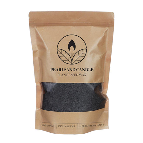 Ideas 4 stagioni candela perle sabbiae candela 400gr nera