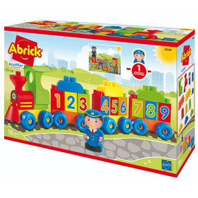 Lettere e numeri della locomotiva Abrick ecoiffier