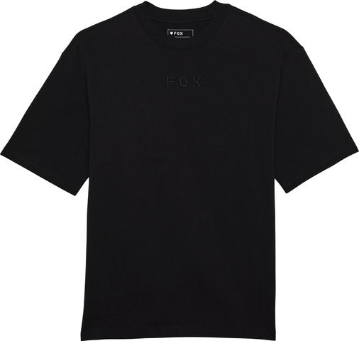 T-shirt oversize ss con scritta "testa di volpe".