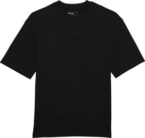 T-shirt oversize ss con scritta "testa di volpe".
