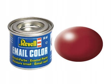 Revell - vernice per modellismo n. 331 rosso porpora satinato opaco
