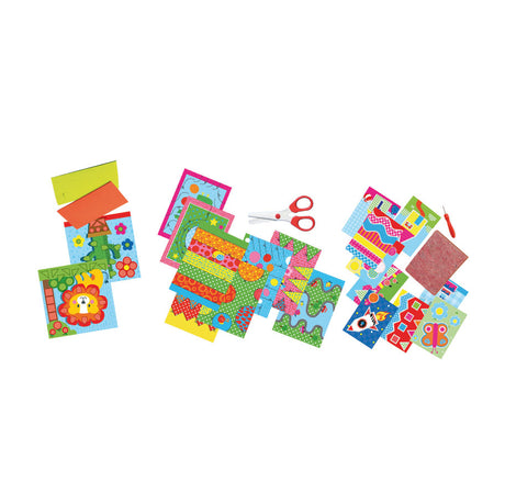 Se creativo, imparo a tagliare, mosaico e pungere