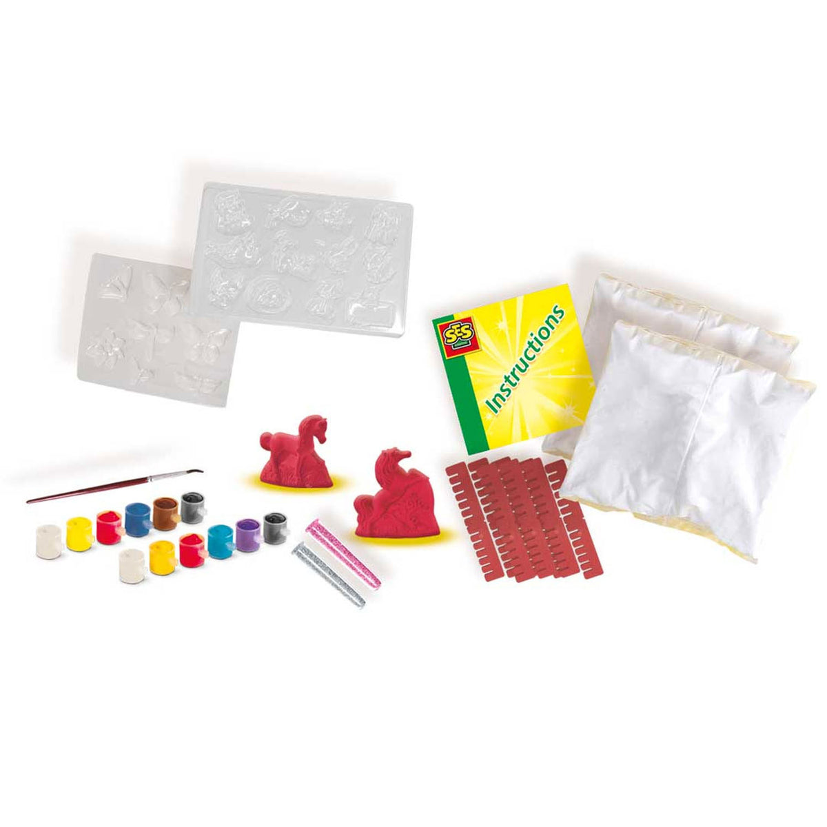 Ses calco in gesso e pittura 3in1