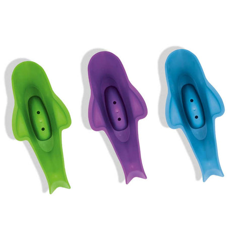 Ses creative - piccoli talenti - giocattoli da bagno Montessori - pesci che cambiano colore in fila - 3 pezzi - molte opzioni di gioco - cambia colore a seconda della temperatura dell'acqua - giocattolo 1 anno