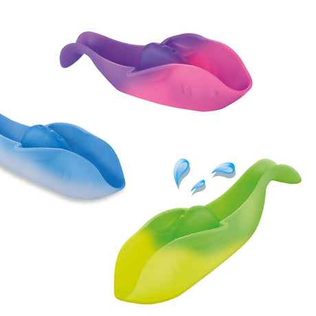 Ses creative - piccoli talenti - giocattoli da bagno Montessori - pesci che cambiano colore in fila - 3 pezzi - molte opzioni di gioco - cambia colore a seconda della temperatura dell'acqua - giocattolo 1 anno
