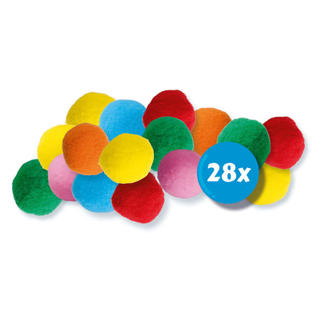 Ses creative - palline d'acqua - palloncini riutilizzabili - possono essere usati asciutti e bagnati - colori allegri - 28 palline per set - alternativa ai palloncini d'acqua - gioco estivo all'aperto - giocattoli da piscina