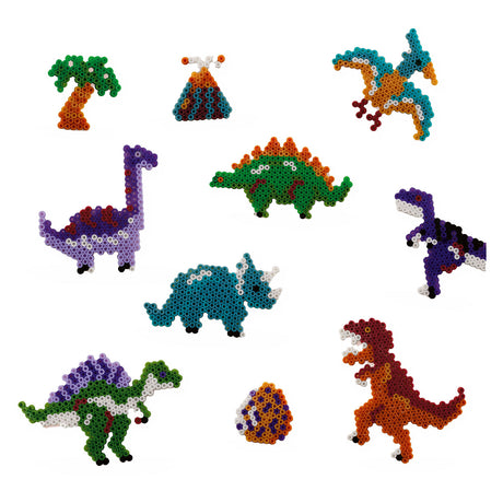 Perline da stirare molto creative - il mondo dei dinosauri