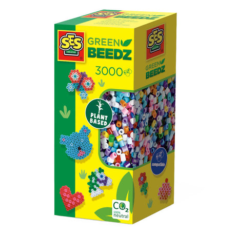 Ses creative ses green beedz - perline termoadesive mix 3000