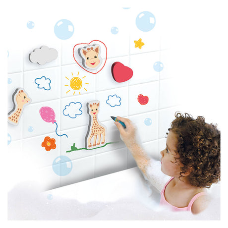 Ses creative ses sophie la girafe gesso da bagno con forme